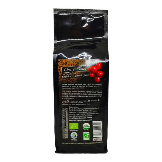 Café CHERRY COFFEE x250 gr Chanchamayo Highland Coffee
