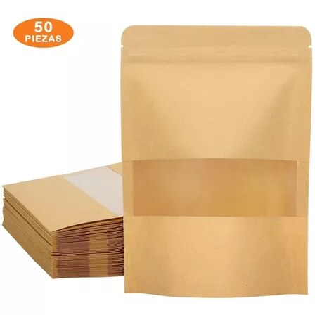 Sobre Bilaminado Kraft orgánico con ventana