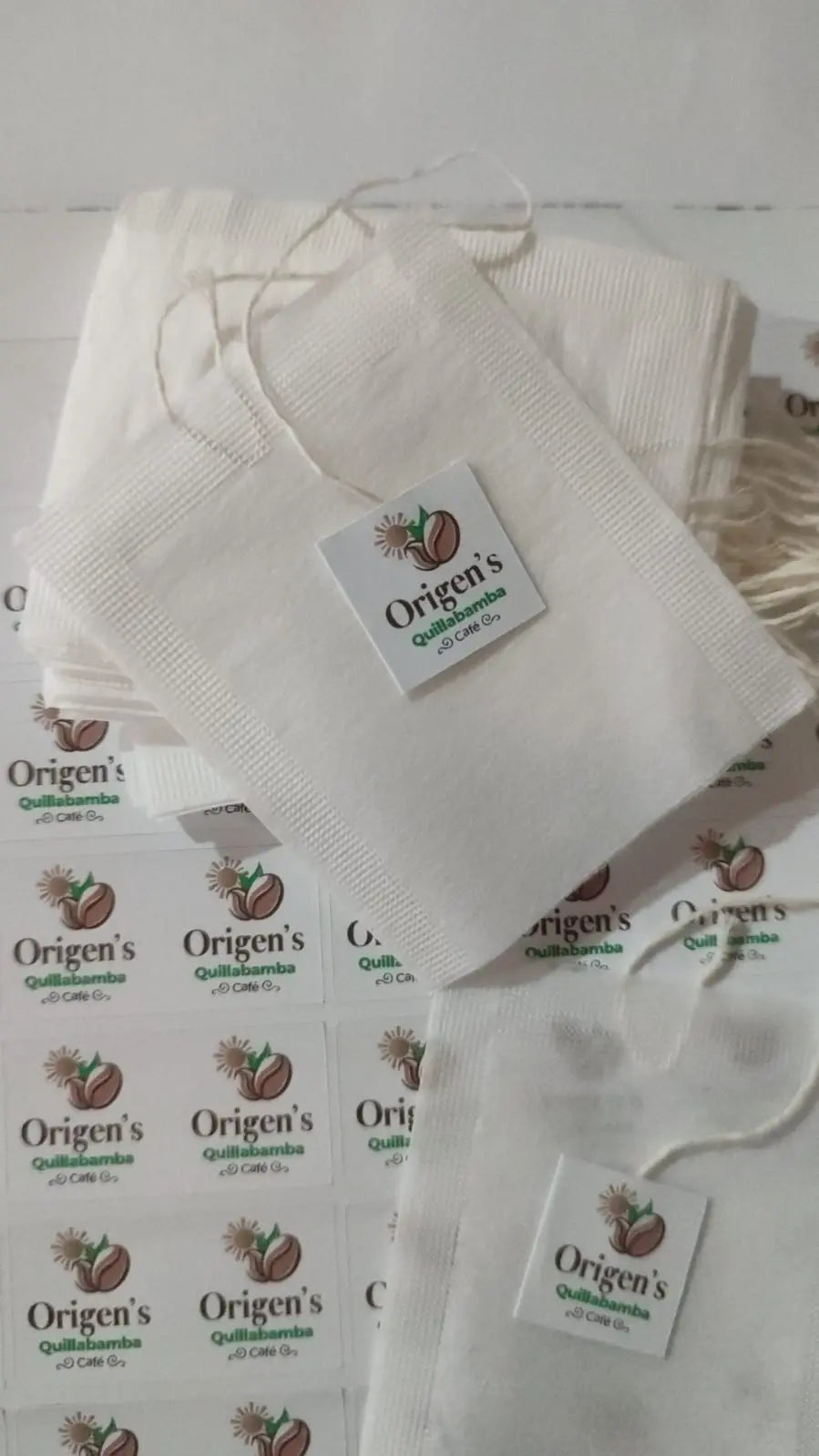 Etiquetado Personalizado de Bolsitas Filtrantes La Semillita Peruana