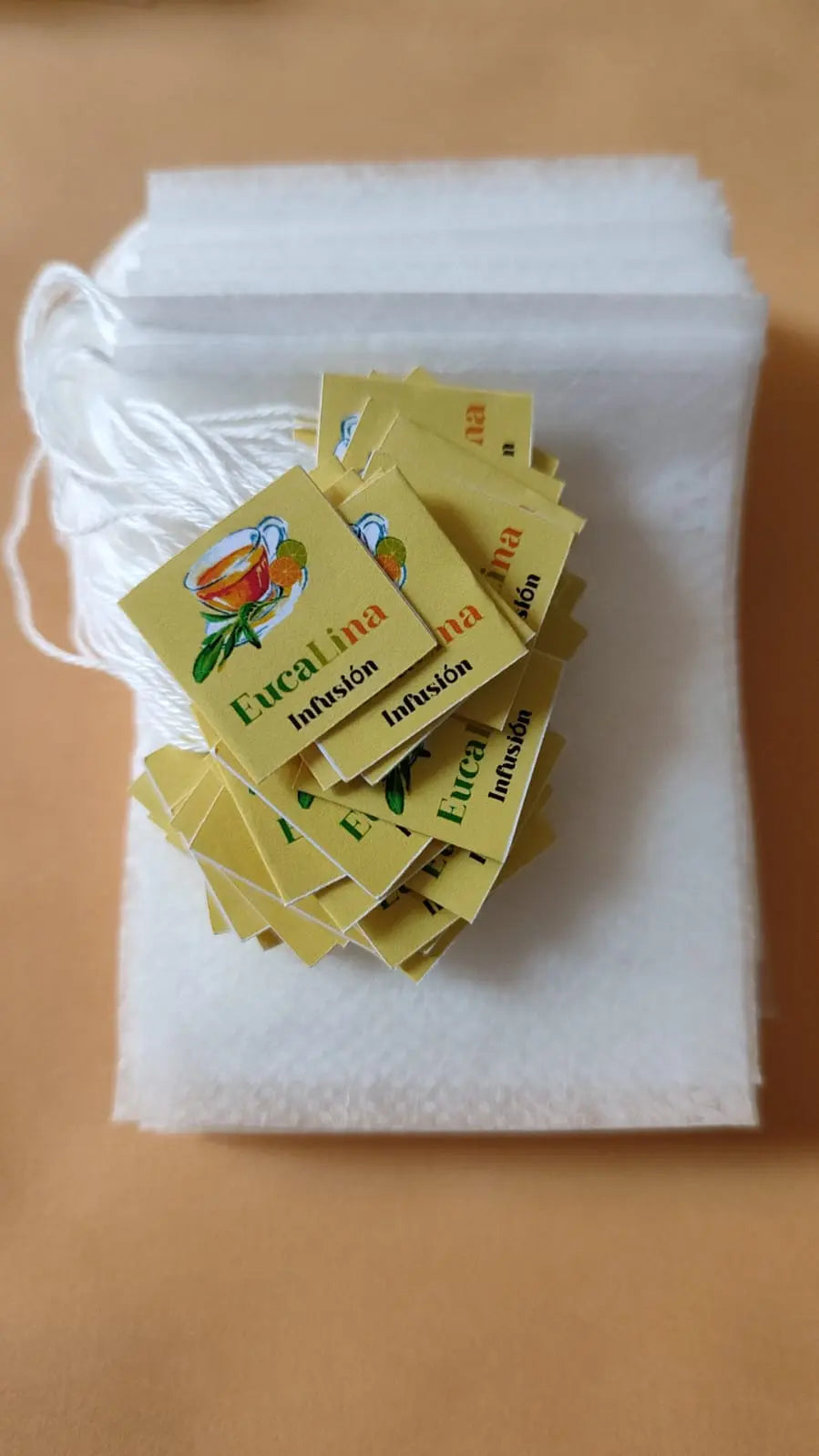 Etiquetado Personalizado de Bolsitas Filtrantes La Semillita Peruana