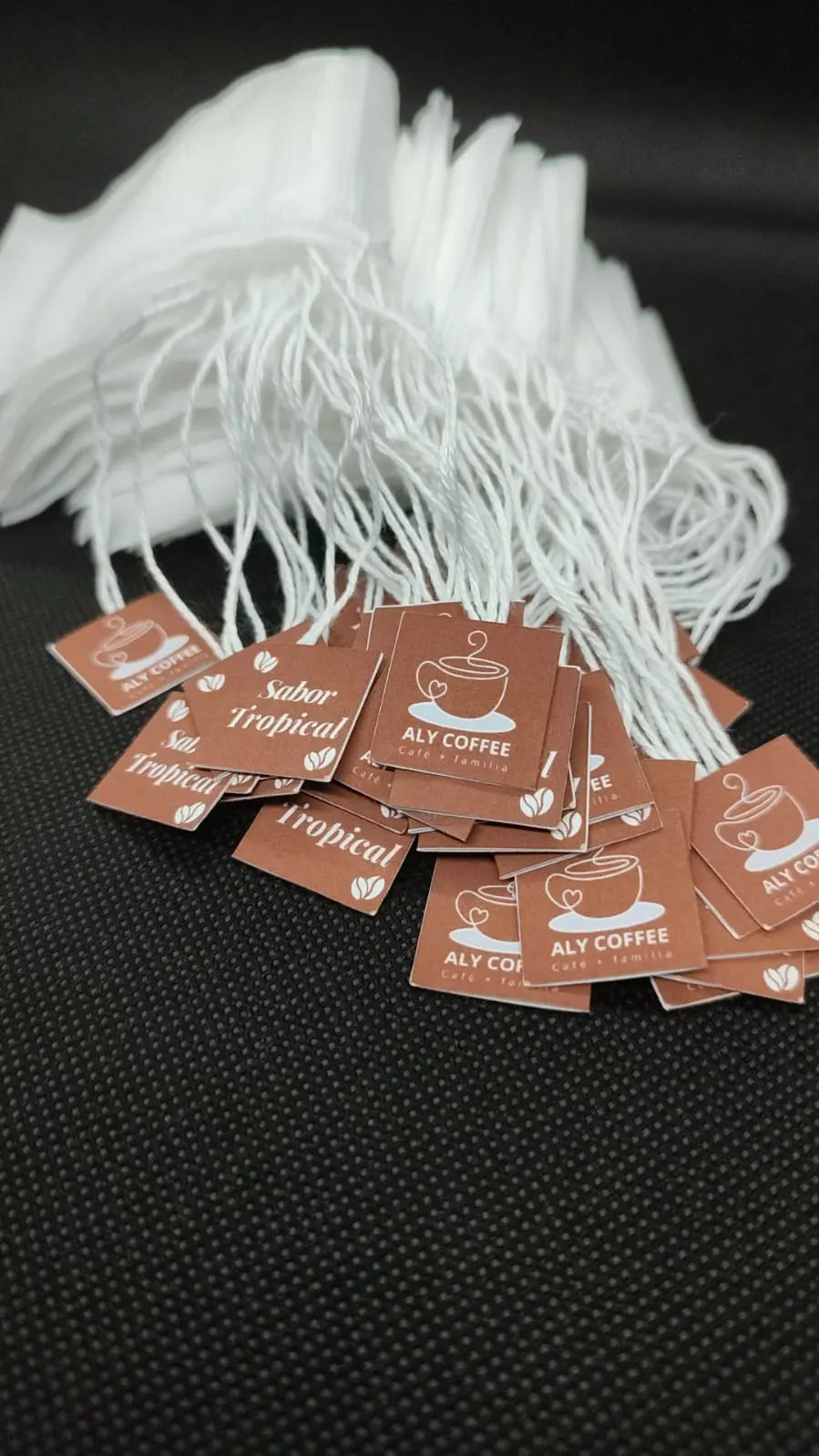 Etiquetado Personalizado de Bolsitas Filtrantes La Semillita Peruana