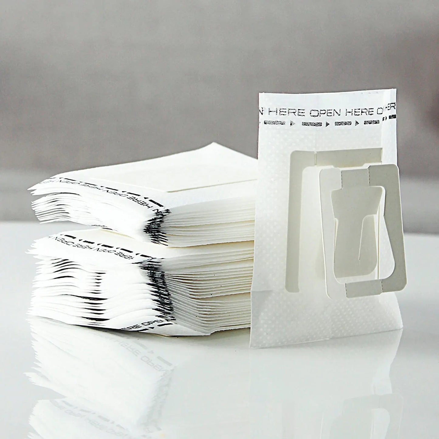 Filtrante con asa blanca para café tipo gota a gota La Semillita Peruana