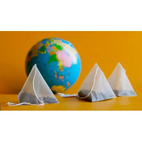 Filtrante nylon "Pirámide" etiqueta blanca La Semillita Peruana