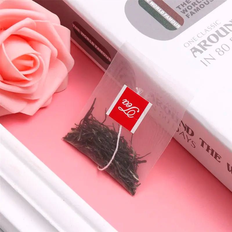 Filtrante nylon etiqueta Tea La Semillita Peruana