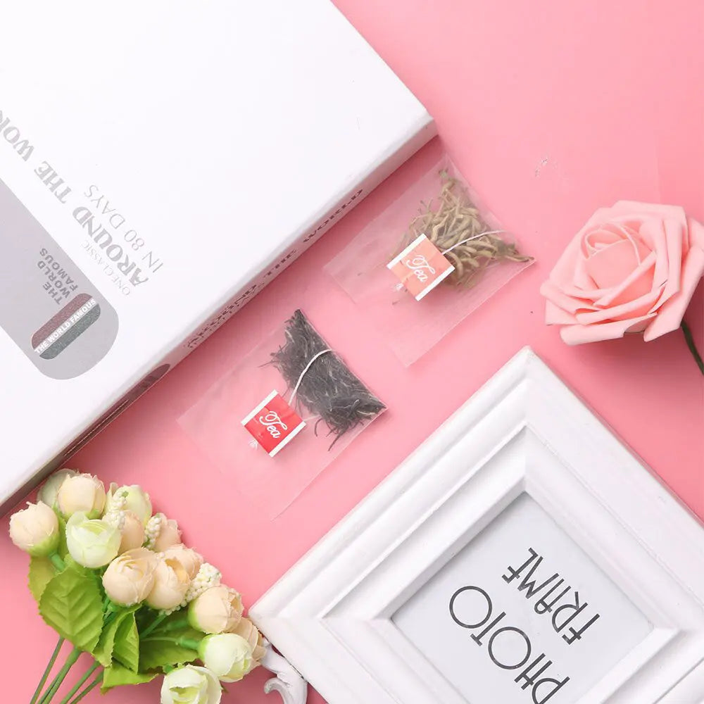 Filtrante nylon etiqueta Tea La Semillita Peruana