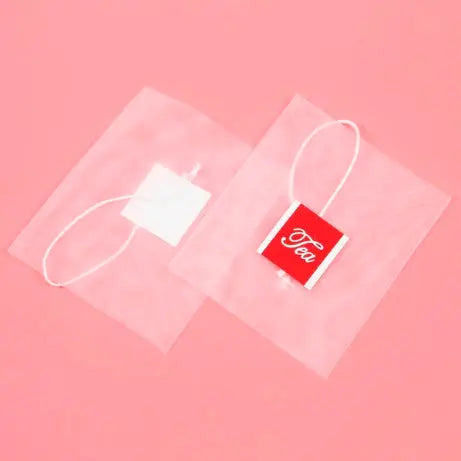 Filtrante nylon etiqueta Tea La Semillita Peruana