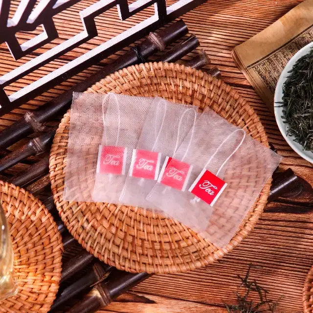 Filtrante nylon etiqueta Tea La Semillita Peruana