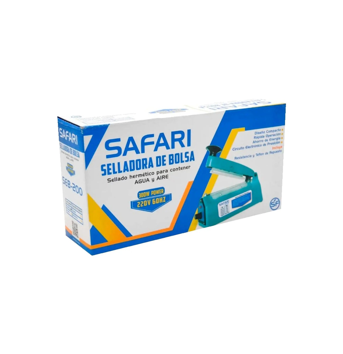 Selladora de bolsa 20 cm, metálico, Safari La Semillita Peruana