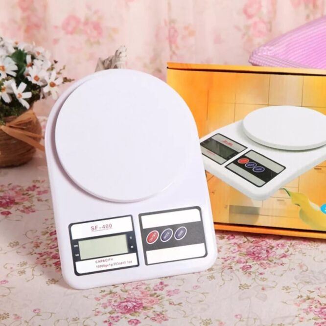 Balanza Gramera Digital SF-400 (1 g a 10 kg) – Precisión + LCD + TARA