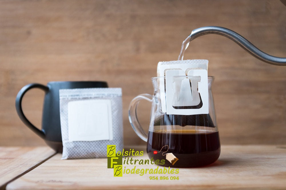 Bolsitas de té filtrantes vacías  Personalizables y ecológicas –