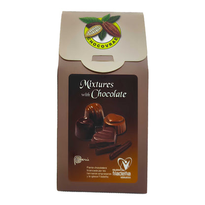 Chocolate mixtura orgánico, caja x100 gr Chanchamayo Highland Coffee