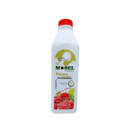 Copia de MOSEL Yogurt probiótico fresa con stevia  x 1lt Mosel