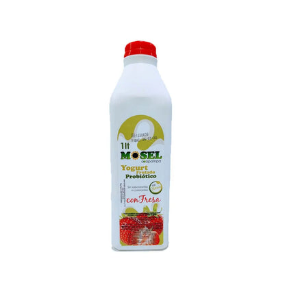 Copia de MOSEL Yogurt probiótico guayaba con stevia  x 1lt Mosel